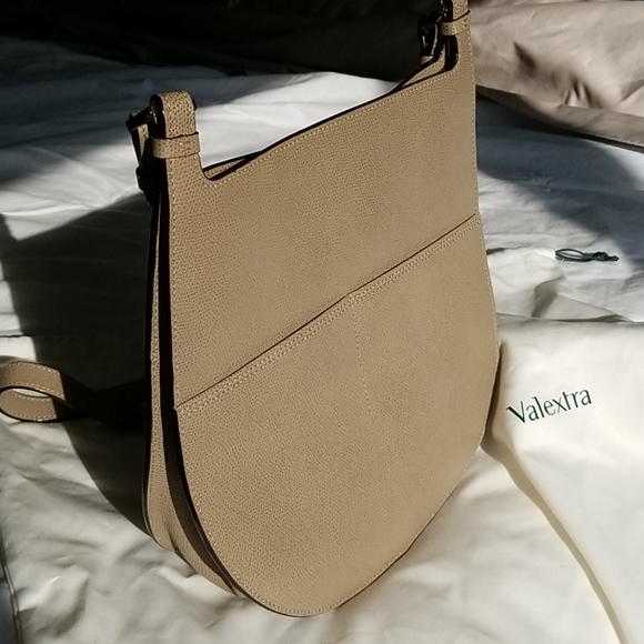 🎉Host Pick✨️ Valextra Leather Small Weekend Hobo Bag - Picture 2 of 16